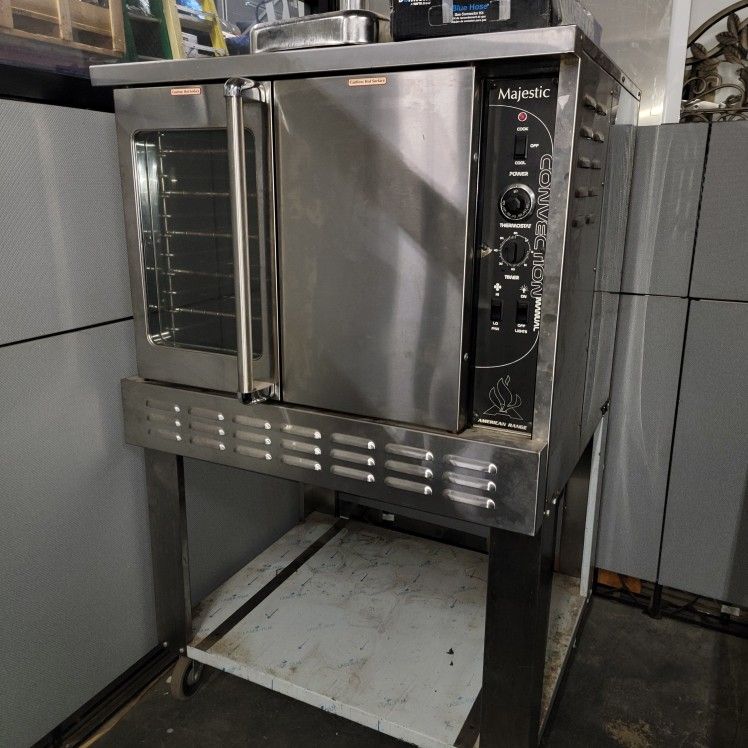 Majestic American Range convection oven