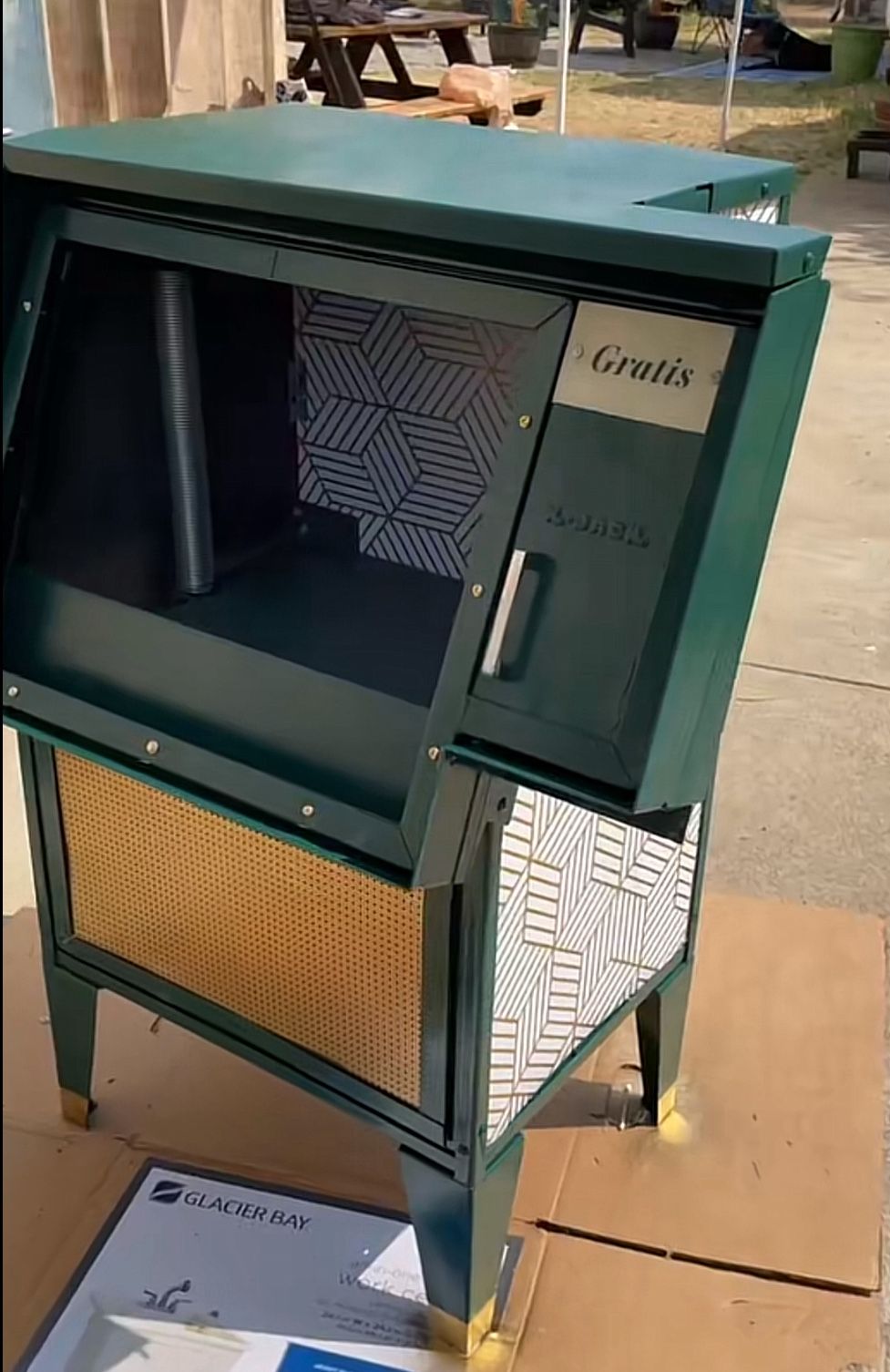 Newspaper Stand Repurposed