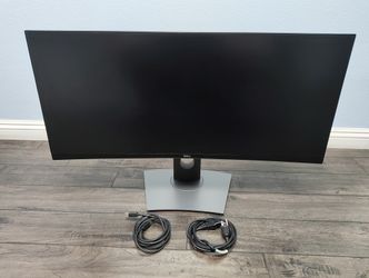 Dell P3418HW 34" Curved Wide Monitor - P Series FHD 2560 x 1080