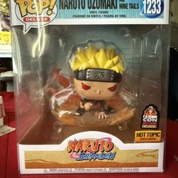 Funko Pop! Deluxe: Naruto Shippuden - Naruto Uzumaki As Nine Tails - Hot