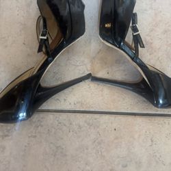 Jimmy Choo Platforms High Heel Pumps Open Toe Shoes Strappy Sandals 