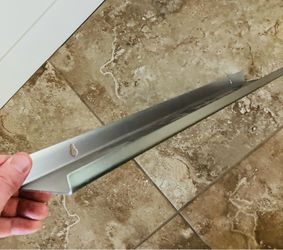 Stainless steel shelf