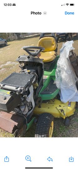 John Deere  X540 Riding Lawnmower As Is Ugly But Runs