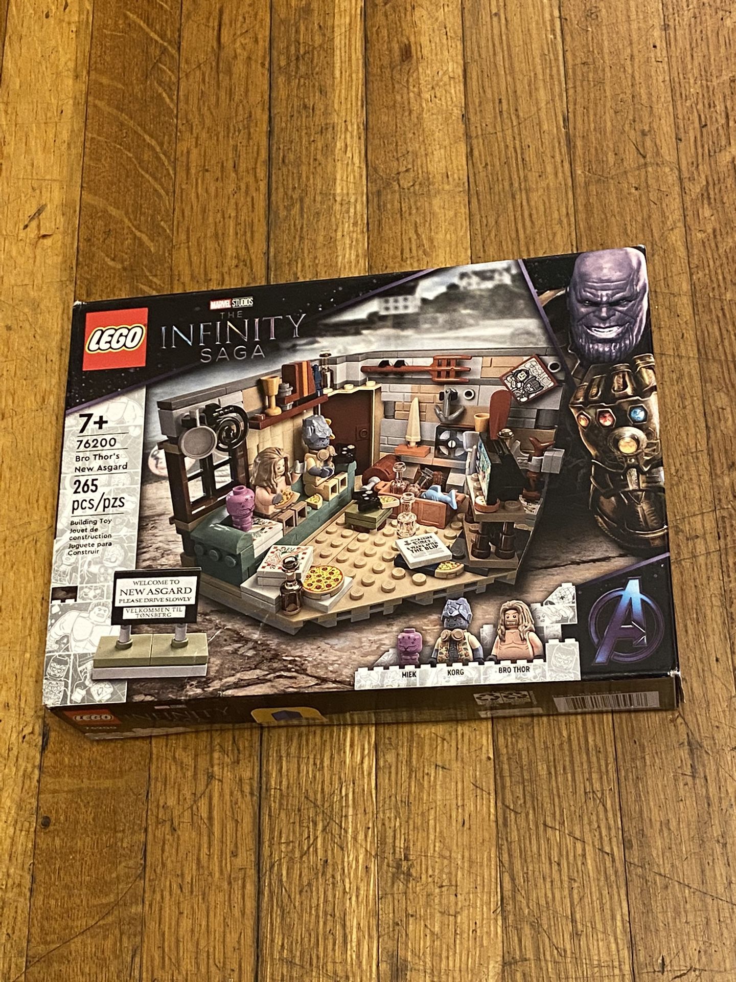 LEGO MARVEL THE INFINITY SAGA Bro Thor’s New Asgard (76200) Brand New