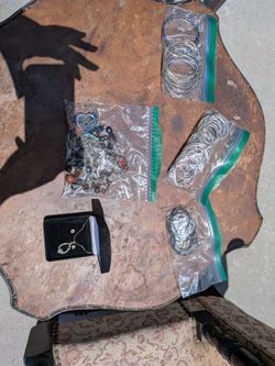 Mixed Jewelry Lot – Bangles, Beads & Necklace