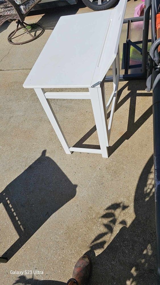 Ikea Fold Away VANITY/desk With Chair 