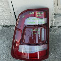 2019-21 Dodge Ram Left Taillight 