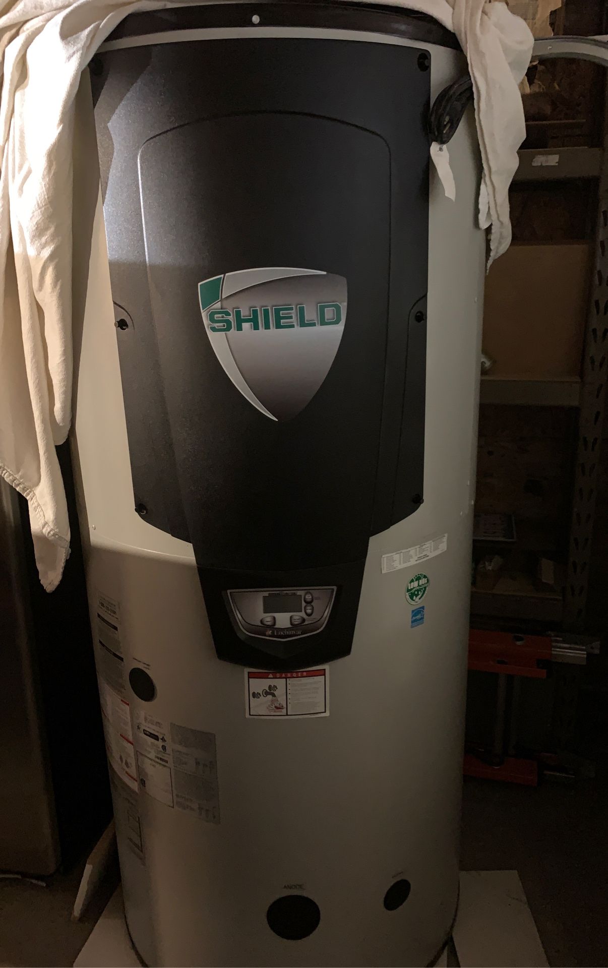 Commercial water heater Lochinvar