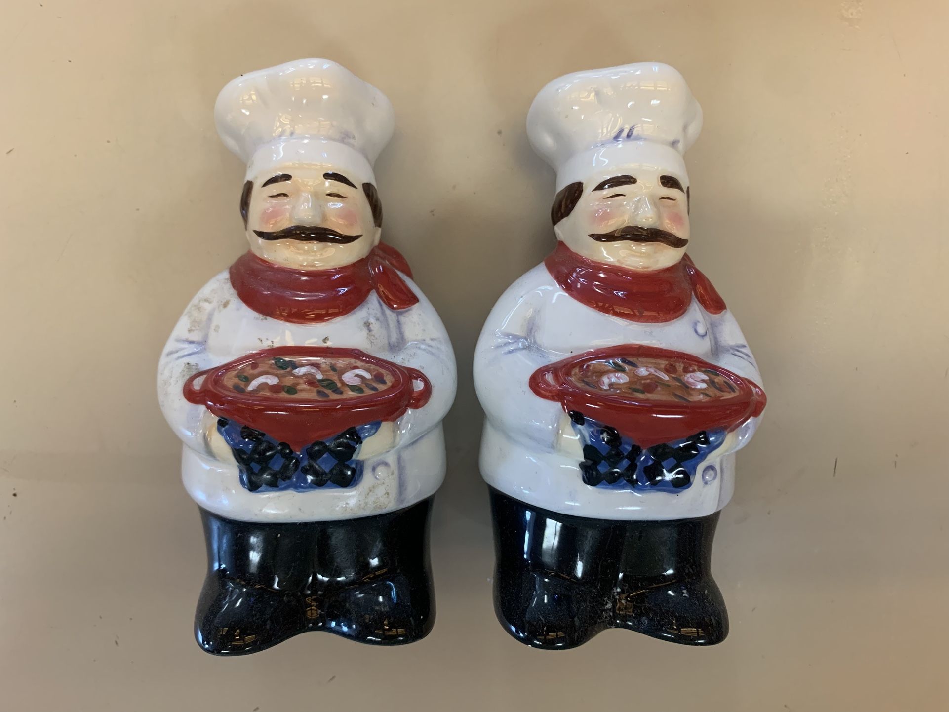 Chef Salt & Pepper Shakers