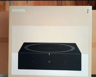 Sonos - Amp 250W 2.1-Ch Amplifier - Black.   Brand New Sealed Includes Warranty.