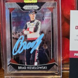 2019 Brad Keselowski Signed Panini Prism #2