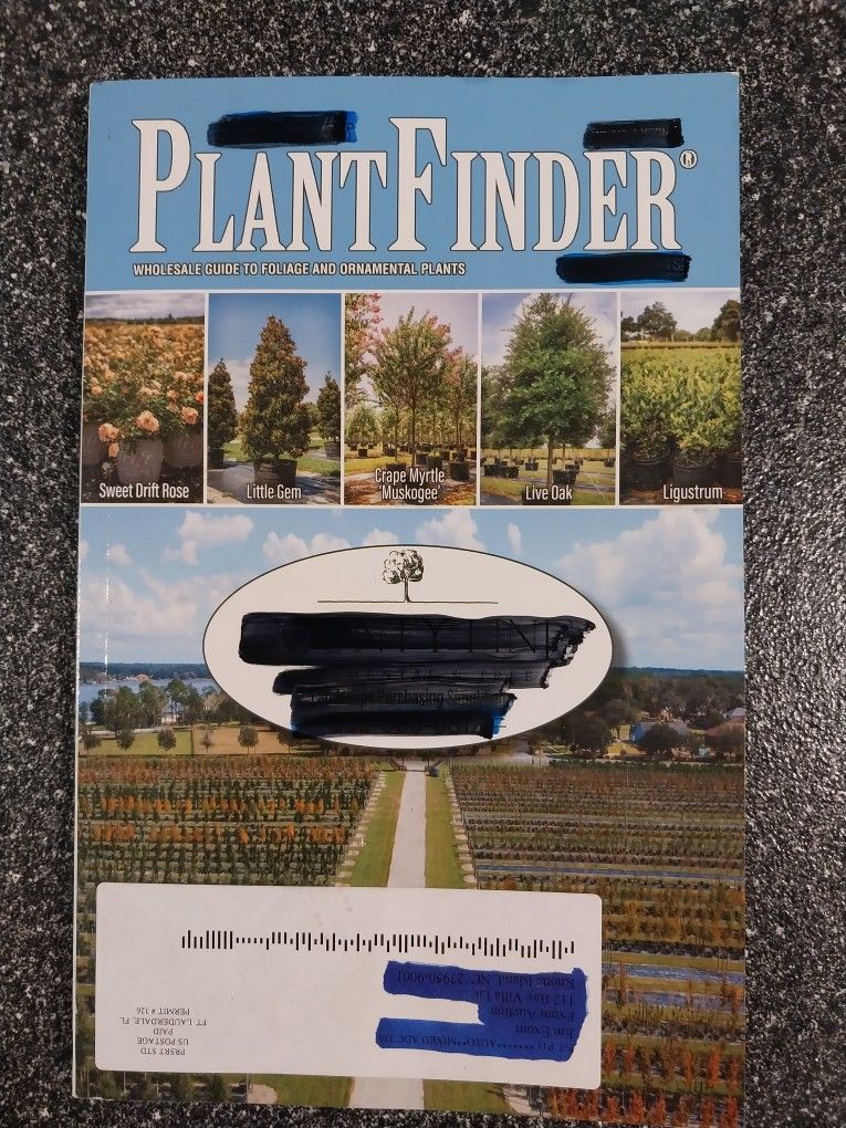 PLANTFINDER CATALOG