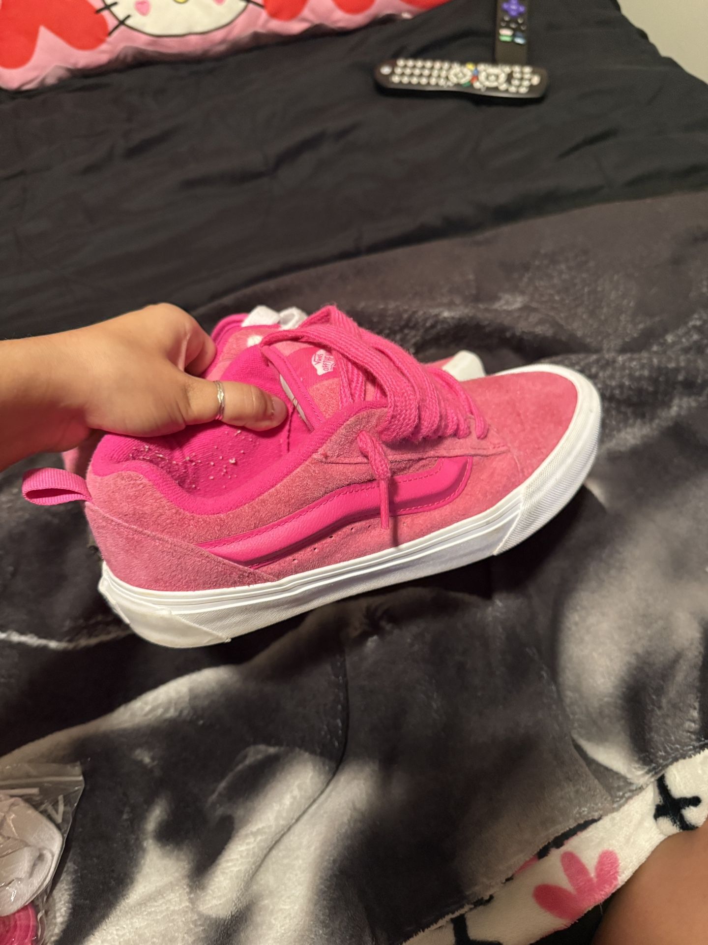 Pink Knu Skool Vans