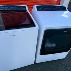Whirlpool Topload Washer And Electric Dryer 