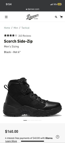 Danner Tactical EMS Boots Men’s Size 8.5 Women’s 10