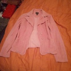 Courderoy Jacket Pink