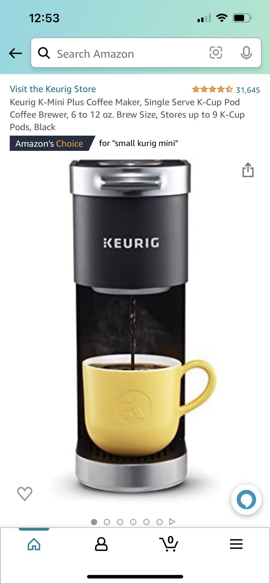Brand new Keurig Mini Coffee Maker