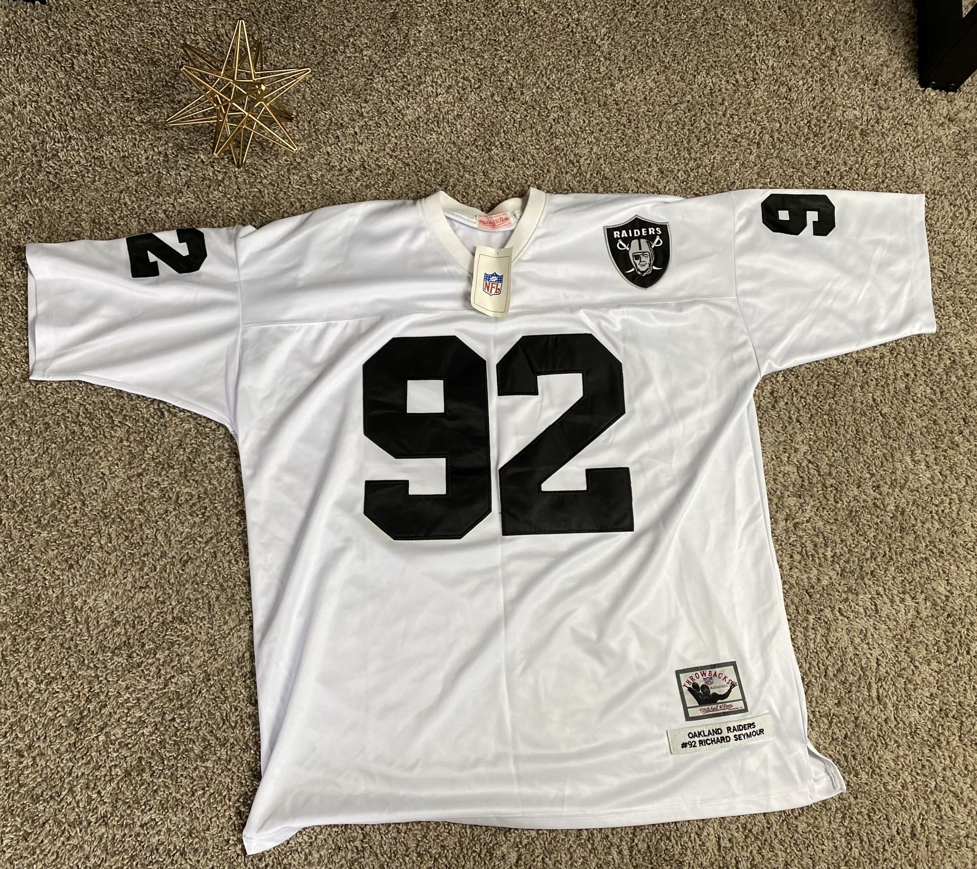 NFL Mitchell & Ness Raiders Jersey 