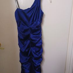 Davids Bridal Dress Xscape Purple Satin Joanne Chen