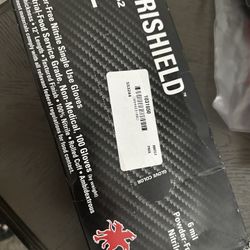 12” Nitrile Black Gloves 100ct