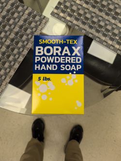 Borax Smooth Tex Powdered hand soap