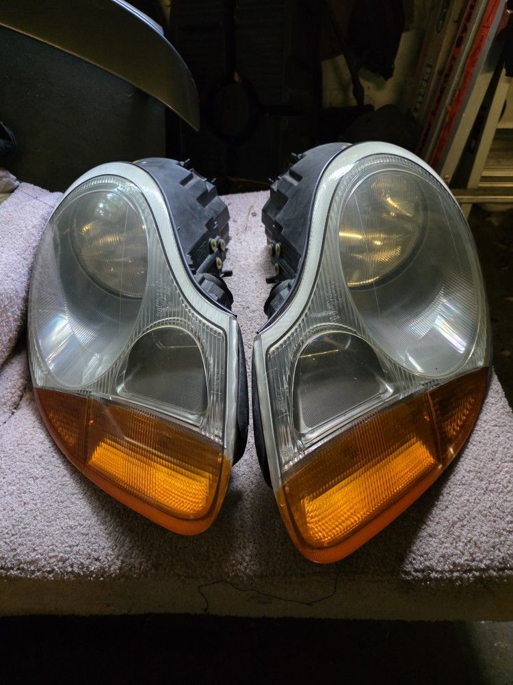 02 PORSCHE BOXSTER 986 OEM HEADLIGHTS 