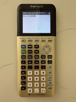 TI-84 Plus CE Calculator