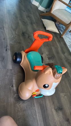Fisher-Price walk, Bounce & Ride pony
