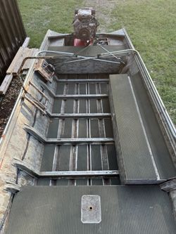 16’ War Eagle Boat & Trailer