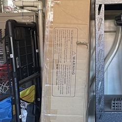 Double/Loft Metal Bunk Bed Black 