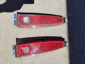 Cadillac Tail Light Lenses Pair