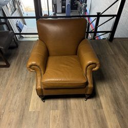 Pottery Barn - Brooklyn Leather Chair 