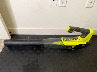 RYOBI ONE+ 18V 100 MPH 280 CFM Cordless Battery Variable-Speed Jet Fan Leaf Blower