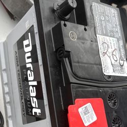 Duralast Platinum H5-AGM car battery. 