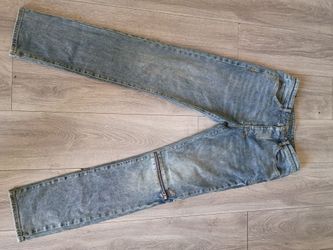 Acid Wash Slim Fit Ksubi Denim Jeans
