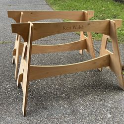 Knock-Down Plywood Saw Horses