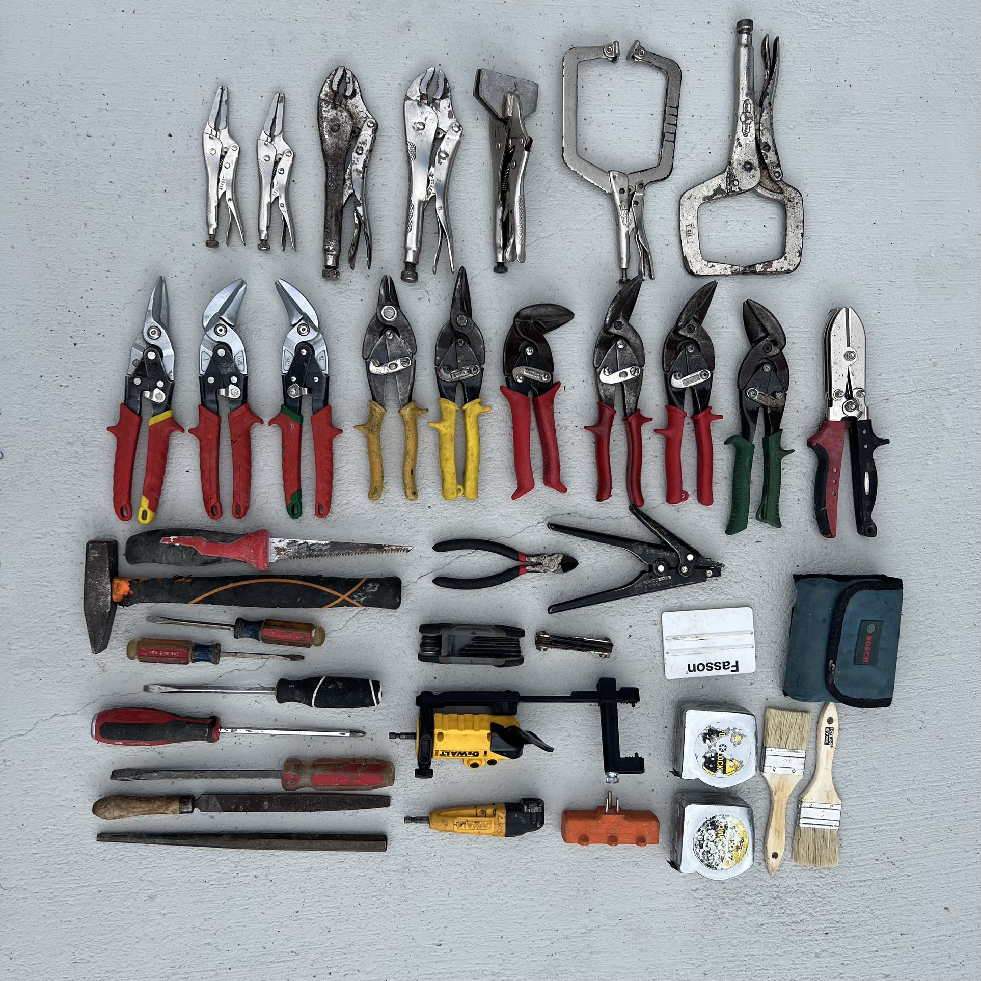 Sheet Metal Worker Tools (bulk)