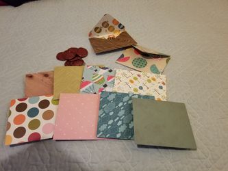 Wax seals and envelopes set
