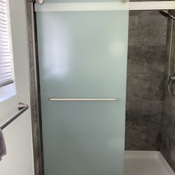 KOHLER Levity Sliding Frameless Shower Door Towel Bar New in box