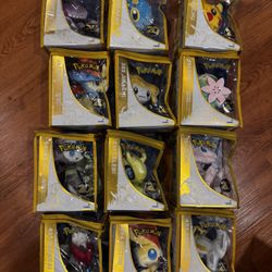 Pokemon 20th Anniversary Plush Lot 
