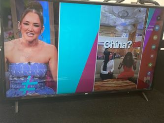 43” smart tv. LG