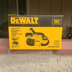 Dewalt Band Saw New With Charger And 5.0 Battery 