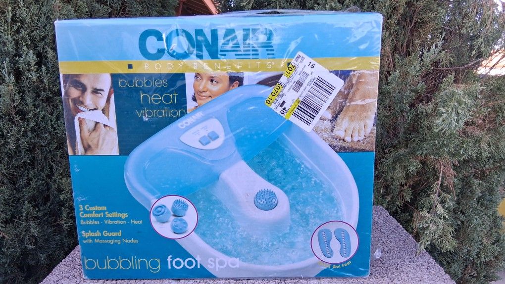 New In Box Foot Spa With Heat Option 
