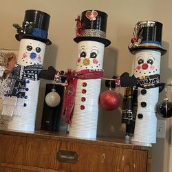 NFL Christmas Snowman