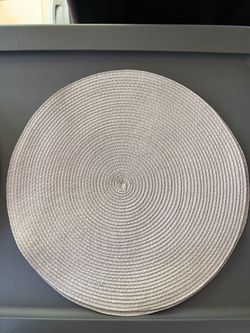 Gray  placemats