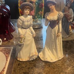 X2 ) Home Interior -Porcelain Dolls