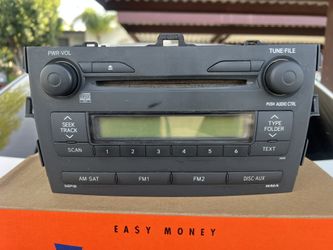 Toyota stereo radio
