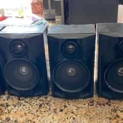 4 SHARP Speakers Model CP-DH950P like new conditon
