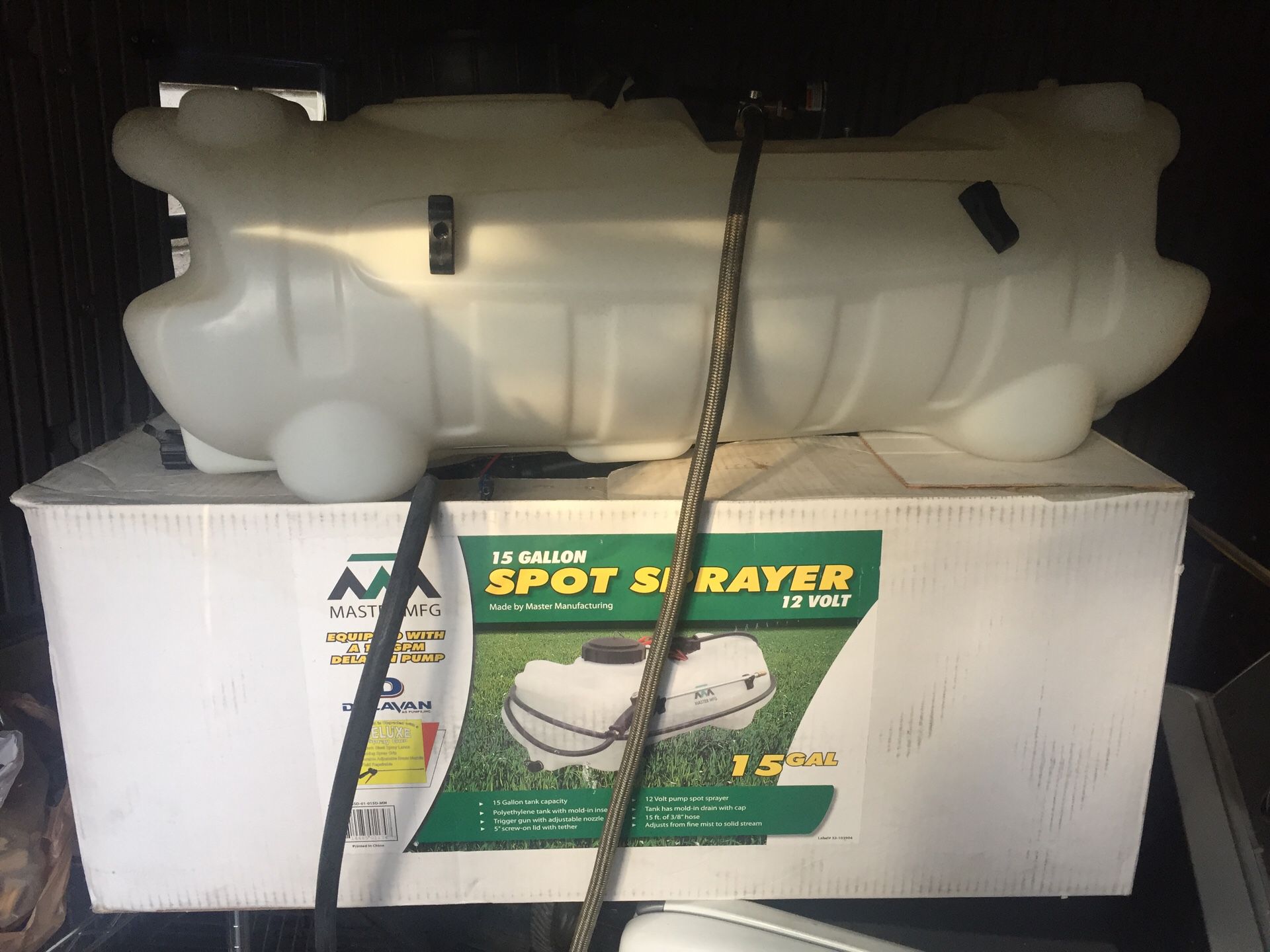 15 gallon spot sprayer