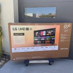 65UA77 65” Lg smart 4k led Uhd tv 